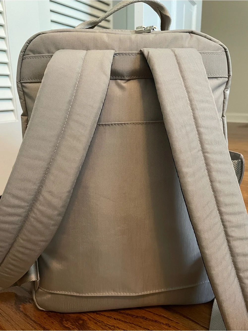 Baggallini Coastal Flip Lock Backpack in Moonrock